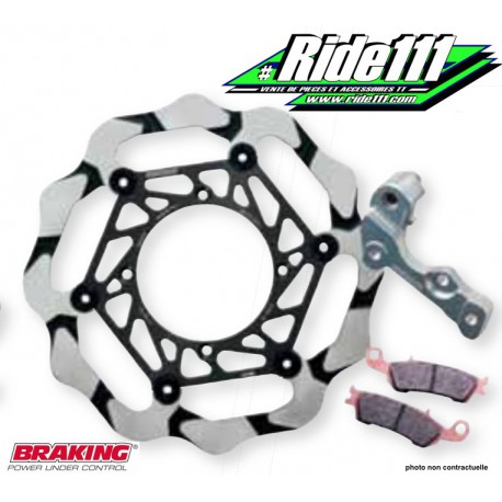 Kit disques Oversize BRAKING YAMAHA 125-250 YZ 