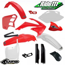 Plastiques au détail UFO HONDA 250 et 400 XR R 