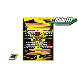 Kit Stickers BLACKBIRD SUZUKI RM - RMZ 