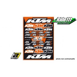 Kit Stickers BLACKBIRD KTM SX-EXC