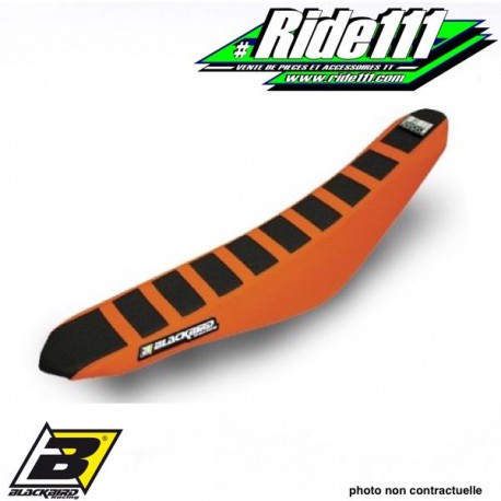 Housse de selle BLACKBIRD Zebra KTM 125-530 EXC-EXCF 1998-2015