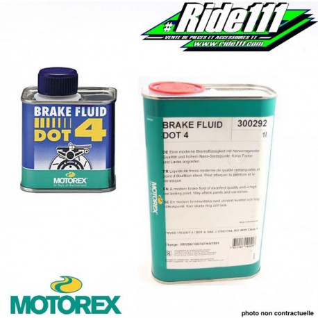 Liquide de frein "BRAKE FLUID DOT 4" MOTOREX