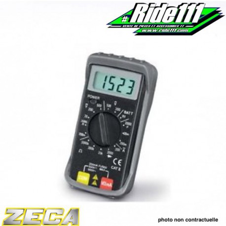 Mini Multimètre Digital ZECA