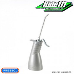 Burette Zinc 200 Ml Avec Bec Rigide Alu 135 Mm PRESSOL