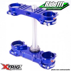 Té de fourche bleu XTRIG KAWASAKI 450 KX-F 2013-2017