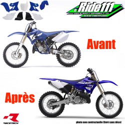 Kit plastiques RACETECH (réplica 2018 )YAMAHA 125-250 YZ 2002-2014