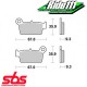 Plaquettes de frein avant ou arrière SBS BETA RR 2004-2016