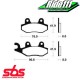 Plaquettes de frein avant ou arrière SBS KAWASAKI 125-250 KX 