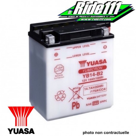 Batterie YUASA  HONDA XRV 650 AFRICA TWIN 1988-1992