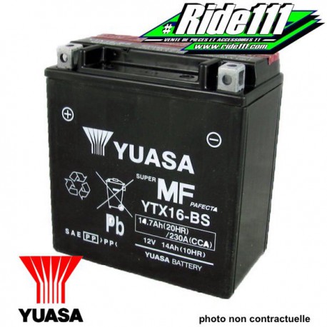 Batterie YUASA  TRIUMPH 800 TIGER 2011-2016