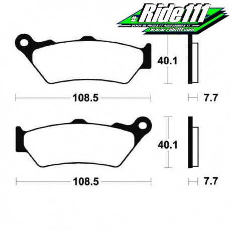 Plaquettes de frein avant SBS BMW F 800 GS 