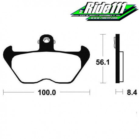 Plaquettes de frein avant SBS  BMW R 1150 GS 