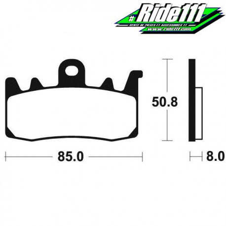 Plaquettes de frein avant SBS  BMW R 1200 GS 