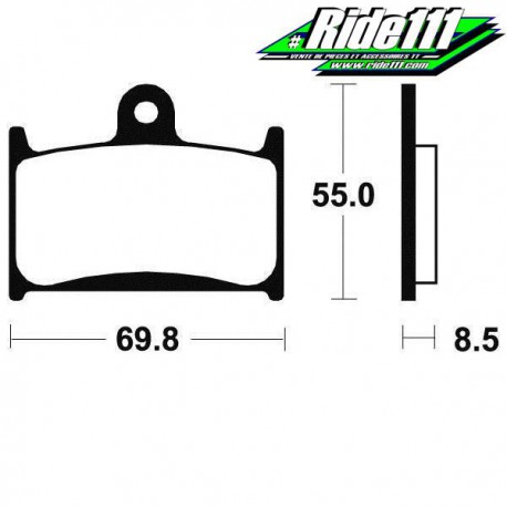 Plaquettes de frein avant SBS TRIUMPH 1200 TIGER 