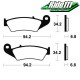 Plaquettes de frein avant TECNIUM  KAWASAKI 650 KLX 