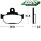 Plaquettes de frein avant TECNIUM  SUZUKI DR 600 DJEBEL 