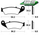 Plaquettes de frein avant NISSIN HONDA XL 600 V TRANSALP 