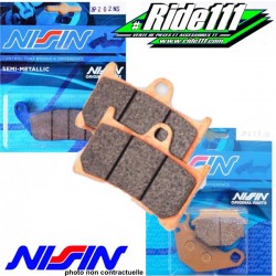 Plaquettes de frein arrière NISSIN TRIUMPH 1200 TIGER 2012-2016