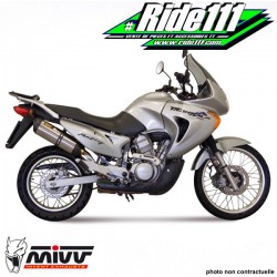 Silencieux d'échappement MIVV SUONO Inox/Carbone HONDA XL 650 V TRANSALP 2000-2007