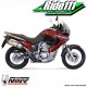 Silencieux d'échappement MIVV SUONO Inox/Carbone HONDA XL 700 V TRANSALP 