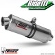 Silencieux d'échappement MIVV OVAL Inox HONDA XRV 750 AFRICA TWIN 1993-2002