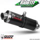 Silencieux d'échappement MIVV OVAL Carbone HONDA XRV 750 AFRICA TWIN 1993 à 2002