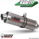 Silencieux d'échappement MIVV OVAL Titane HONDA XRV 750 AFRICA TWIN 1993 à 2002