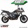 Silencieux d'échappement MIVV SPEED EDGE Inox KTM 1190 ADVENTURE R à partir de 2013