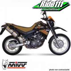 Silencieux d'échappement MIVV SUONO Inox/Carbone YAMAHA XT 660 R 2004 ->