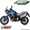 Silencieux d'échappement MIVV OVAL Titane/Carbone YAMAHA XTZ 1200 SUPER TENERE à partir de 2010