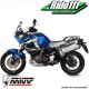 Silencieux d'échappement MIVV SPEED EDGE Inox/Carbone YAMAHA XTZ 1200 SUPER TENERE à partir de 2010