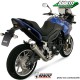 Silencieux d'échappement passage bas MIVV X-CONE Inox TRIUMPH 1050 TIGER 2007-2013