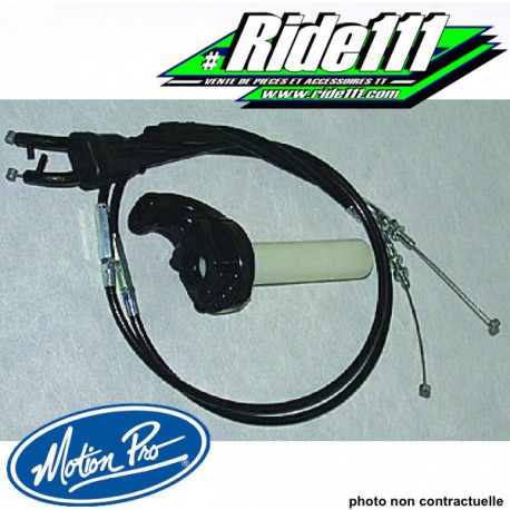 Kit poignée + cables pour carburateur MIKUNI TM 40