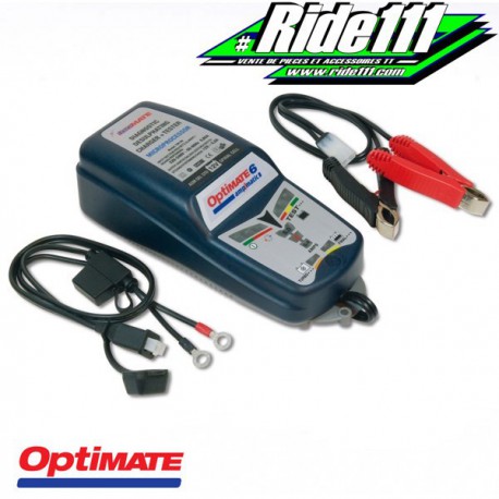Chargeur et mainteneur de charge pour batterie 12 V OPTIMATE 6