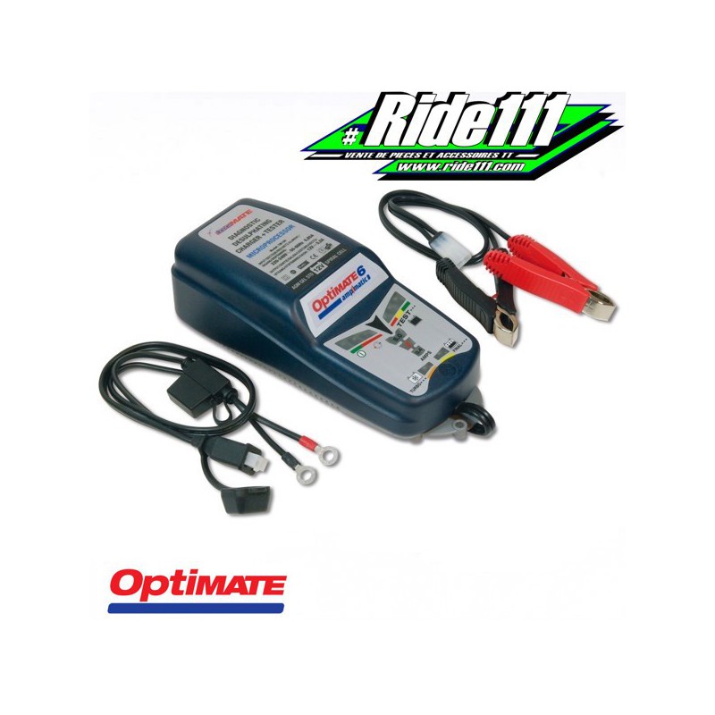 Chargeur et mainteneur de charge pour batterie 12 V OPTIMATE 6