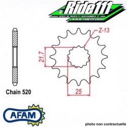 Pignon de sortie de boite AFAM YAMAHA 500 XT