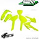 Kit plastiques UFO Jaune Fluo HUSQVARNA 125-450 TC/FC 2016-2017