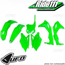 Kit plastiques UFO Vert Fluo KAWASAKI 250 KX-F 2017