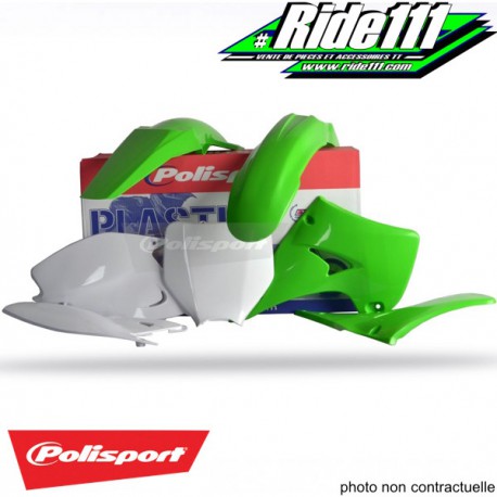 Kit plastiques POLISPORT KAWASAKI 125-250 KX 1994-2008