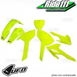 Kit plastiques UFO Jaune Fluo HUSQVARNA 250 TC 2017