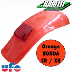 Garde boue arrière Vintage UFO style Baja Orange HONDA