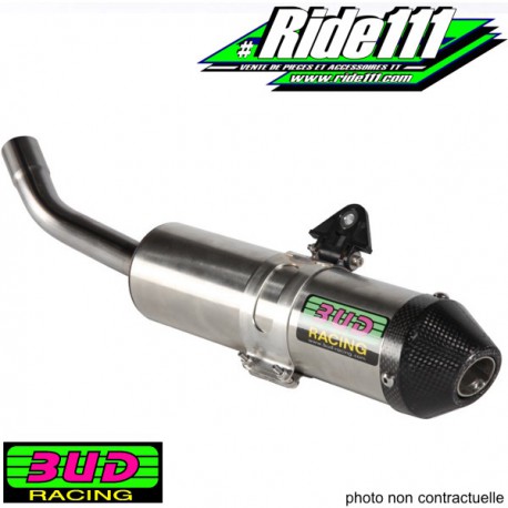 Silencieux BUR Racing inox HONDA CR 80/85 1996-2007