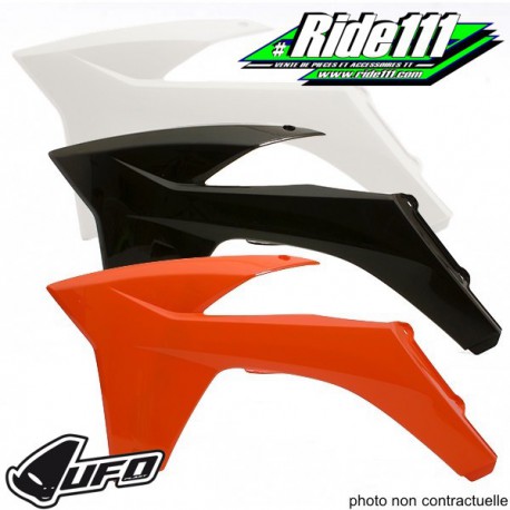 Ouies de radiateurs   UFO KTM 125-200 EXC-EGS 