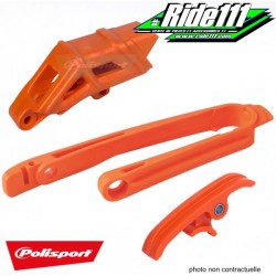 Kit Patin + Guide chaine POLISPORT KTM 125-150 SX 