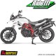 Silencieux AKRAPOVIC "Slip One Line" Noir BMW F 800 GS