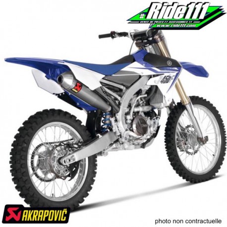 Ligne AKRAPOVIC "Evolution Line" YAMAHA 450 WR-F