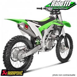 Ligne AKRAPOVIC "Evolution Line" KAWASAKI 450 KX-F