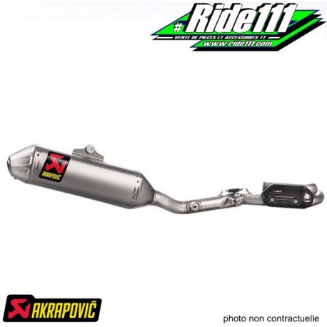 Ligne AKRAPOVIC "Evolution Line" KAWASAKI 250 KX-F