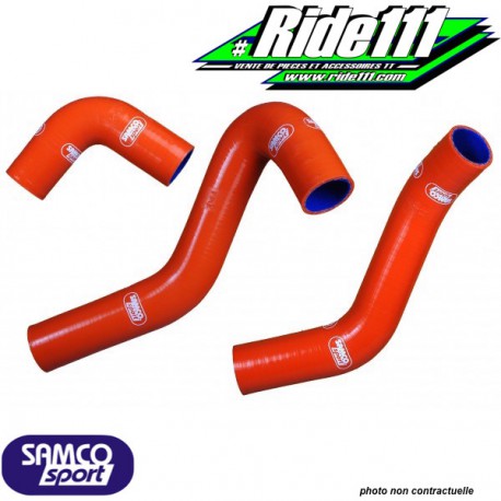 AnXin Kit de tuyaux de refroidissement en silicone renforcé pour radiateur  de moto YZ125 05–19 Dirt Bike Motocross Enduro : : Auto et Moto