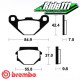 Plaquettes de frein avant ou arrière BREMBO KAWASAKI 200 KDX 